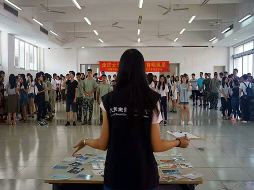 素质拓展现场